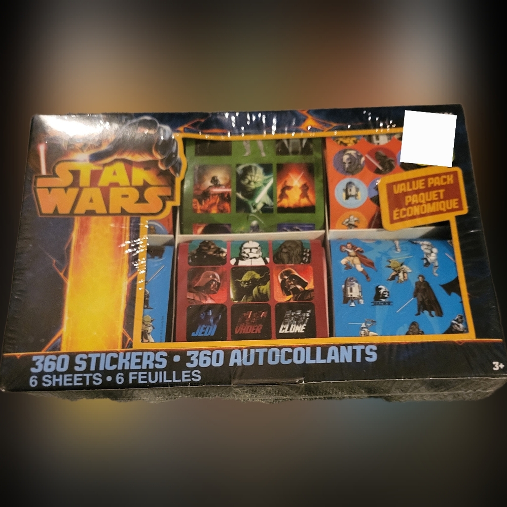 Star Wars Collectable 2013 Sticker Set of 360